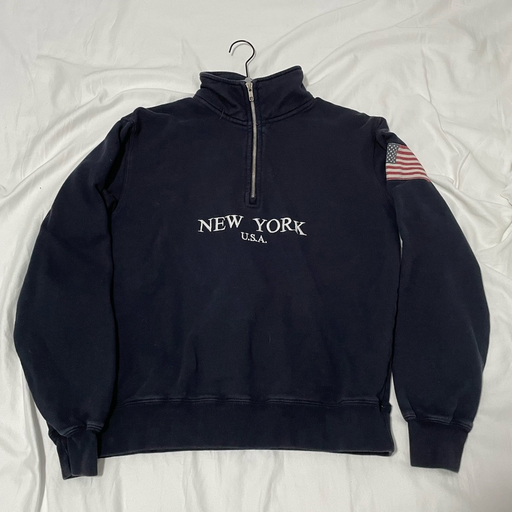 Vintage Brandy Quarter Zip